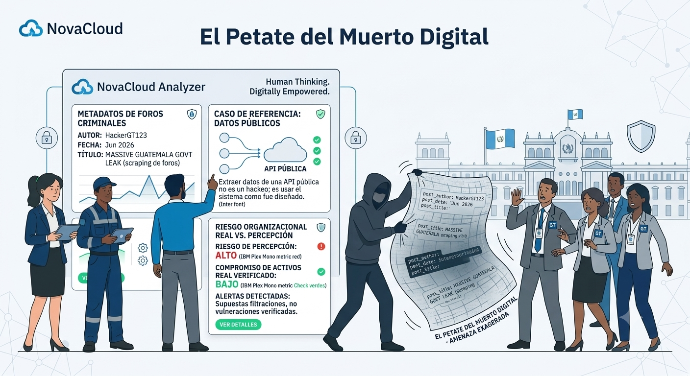 Nos asustan con el petate del muerto digital.